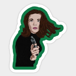 Diana Rigg Sticker